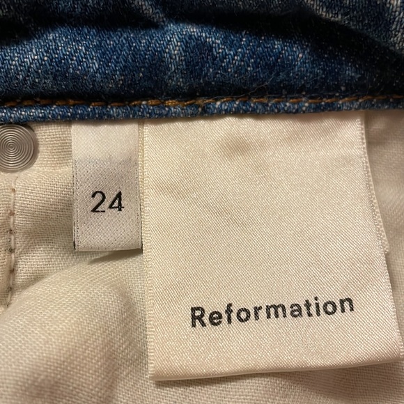 Reformation Cropped Cigarette Jean - Picture 11 of 12